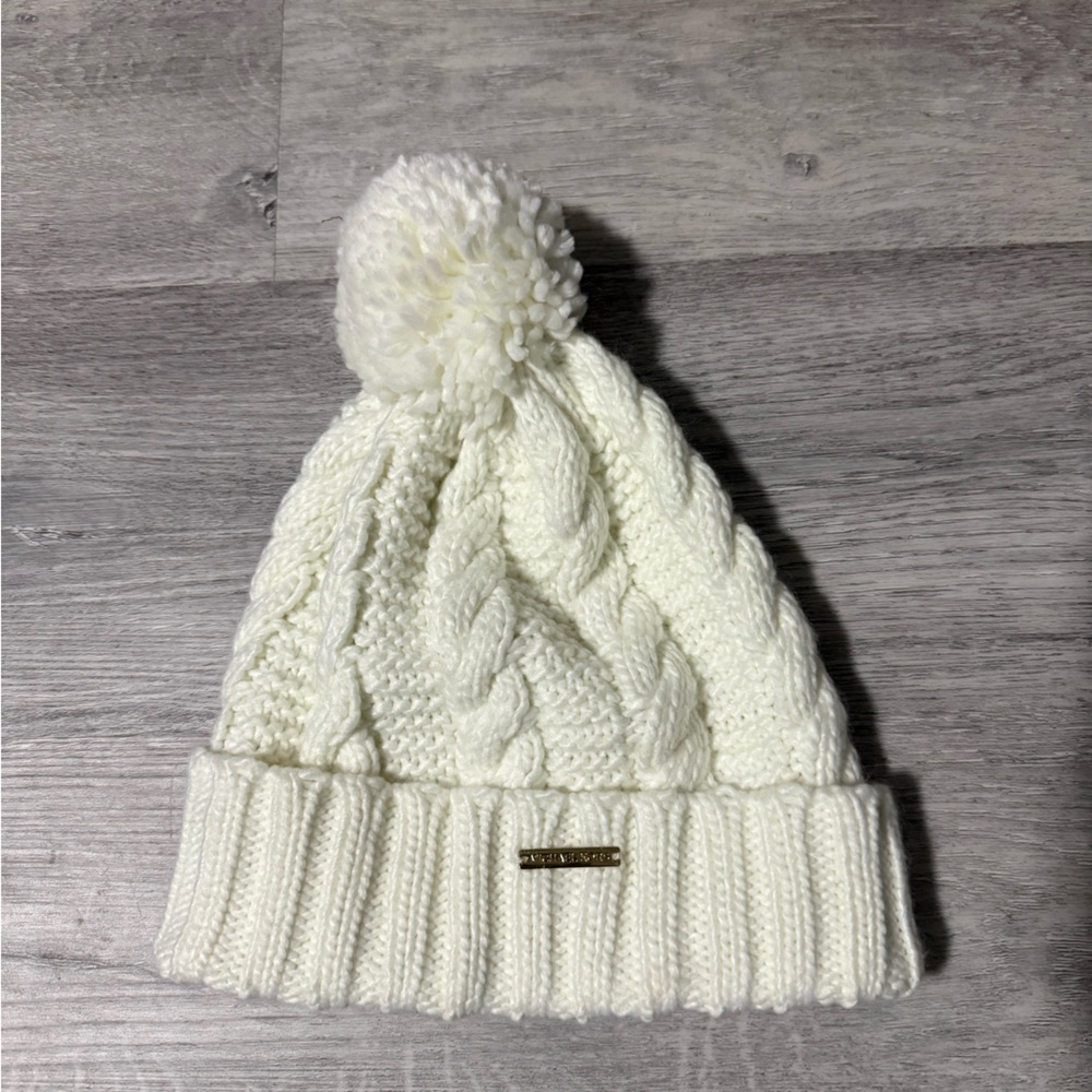 Michael Kors Pom Knit Beanie